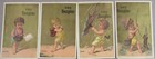 Set 12 Soapine Trade Cards  12 Months Of The Year Excellent Condition