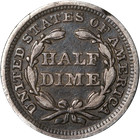 1843-p Seated Liberty Half Dime Great Deals From The Executive Coin Company