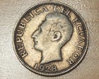 1928 Ecuador 1 Sucre Silver