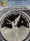      2023-mo Mexico Libertad Un Onza Silver Mexican Proof Coin 1 Oz Pcgs Pr69 Dcam