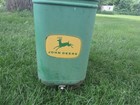 John Deere Planter Original Jd Patina 4 Leg Deer Logo Seed Box W  Lid