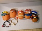 Vintage 1988-1995 Mcdonald   s Happy Meal Toys Mcnugget Buddies Mix Lot Of 5