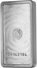 10 Oz  999 Pure Silver Bar - The Stacker   Serialized By Scottsdale Mint 10 Oz