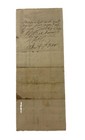 1865 Corydon Indiana Civil War Bounty Warrant - Harrison County Expense Voucher