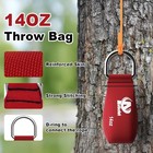 Arborist Throw Line Kit With Slick Rope  Throw Weight  Reflective Storage