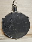 Civil War Reenactment Confederate Cs Stamped Canteen Embossed Metal Replica