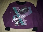 Vtg Anaheim Ducks Pajamas Set Pants Shirt 6-7 Kids 90s Sleep Mighty Toddler Boys