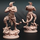 Kuthrak va Dragonborn Pugilist Fighter Monk Rogue Barbarian Miniature   D d Dnd