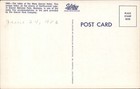 Montana Glacier National Park Many Glacier Hotel   Dated 1956 Postcard Sku107
