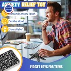 Fidget Toy Sensory Tools Adhd Autism Stress Anxiety 300pc Putty Balls Stones