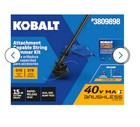 Kobalt Gen4 40-volt 15-in Straight Shaft Attachment String Trimmer 4 0
