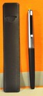 Vintage Piston Filler Matte Black ct  German C 1969 s Fountain Pen W  Steel Nib