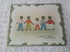 Early 1900s African American Christmas Card Signed From Jenny Beautiful Colors 