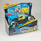 Fisher-price Imaginext Dc Super Friends Bat-tech Tank Batman Lightup Figure New