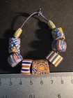 Antique Venetian - African Trade Beads - Millefiori Italian Glass -  b946 