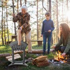 Wood Splitter  Manual Wood Splitter With 3-pound Hammer  Wood Splitting Tool