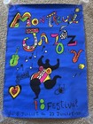 Original Vintage Poster Jazz Festival Montreux 1984 St  Phalle