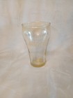 Vintage Coca Cola Coke Bell Shaped Glass White Lettering 5  Clear