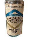 1950-60 s Vintage Aqua Velva - Ice Blue After Shave - Professional Barber Bottle