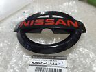 1x Oem Front Grille Black Logo Emblem For Navara Np300 D23 M c 2022