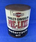 Rare 18  Harley Dealer Dislay Pre-luxe Oil Can Display Sign Knucklehead Panhead