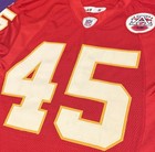 Kansas City Chiefs Harris  45 Game Issued Jersey Afc Patch Reebok 46 Berlin  Wi