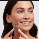 New Tweezerman Smooth Finish Facial Hair Remover Pink   Tweezerette