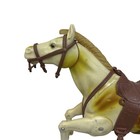 Gabriel Scout Toy Horse Lone Ranger Johnny West Vintage Plastic Articulated