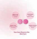 12 Pack Colorful Contact Lens Case Set  Colorful Bulk Box Holder l r 