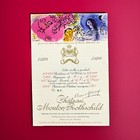 Ch  teau Mouton Rothschild 1970 Marc Chagall Original French Wine Label