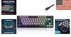 Professional Gaming Keyboard - Compact Wired Design With Ergonomic Backlit Keys