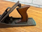 Vintage Shelton No  14 Bench Plane Woodworking Tool Usa Smooth Bottom 14  Long