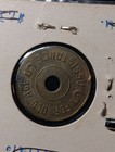     token Vintage Consumers Tax Check Oklahoma 5 Hole  Token T 87