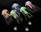 5-piece Glowing Artificial Jellyfish For Aquarium Fish Tank Decor - Realistic Ef