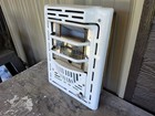 Peerless Vintage Porcelain Gas Wall Heater Register Grate 1950 s Complete