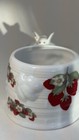Honey Jar Strawberry Jelly Bee Royal Patrician Staffordshire England Bone China