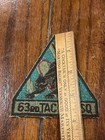 Rare Vtg 63rd Tactical Fighter Subdued 80s Patch 4    Usaf Panther Afb