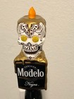 Modelo Negra Beer Tap Handle Sugar Skull Man Cave Garage Decor New