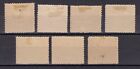 British Solomon Islands 1907 Sg 1-7 Without Sg4 Mlh Vf   Cat Value  290