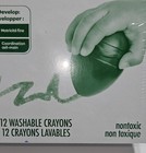 Crayola Large Egg Crayons 12ct Jumbo Washable Crayons 6 Classic Colors  6 Exclus