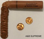  1  Lincoln Wheat Red Cent Penny From Obw Roll Estate Choice-gem Bu Uncirculated