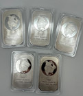  five   1 Oz Fifa World Cup 2026 Siver Bar  new 
