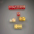 Vintage Bakelite 7 Cherry   6 Bakelite Mix Dice Set