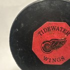 Tidewater Wings Ahl Official Converse Hockey Puck Ccm Vintage