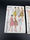 Vintage Simplicity Sewing Patterns Lot 5954 4947 4168 Classic 50   s 60s Dress Cut