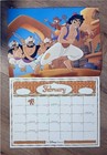 Aladdin 1994 Calendar - From The Disney Channel - With Original Envelope