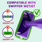 Orighty Reusable Mop Pads Compatible With Swiffer Wetjet - Pack Of 2 