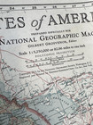 1923 Map United States Of America   15 Inset Map Of U s  Cities - 37 5  X 28 