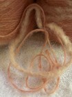 Beautiful Lot 2 Cone Spool Peru Novelty Alpaca Yarn W nylon 1lb 3oz 552gr 1108 A