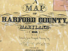 1858 Map Of Harford County Maryland   